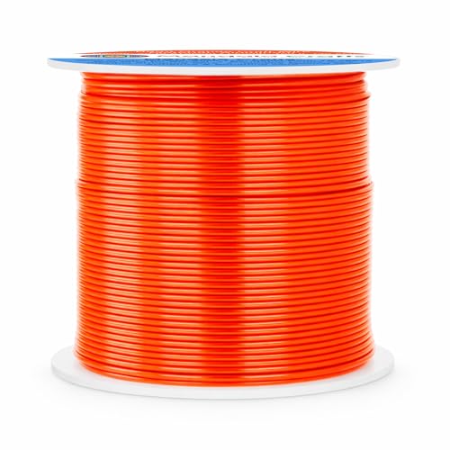 Image of Mandala Crafts 20 Gauge Anodized Aluminum Craft Wire for Jewelry Making - 100 FT Colored Flexible Burnt Orange Wire - Bendable for Bonsai Armature Crafting Sculpting