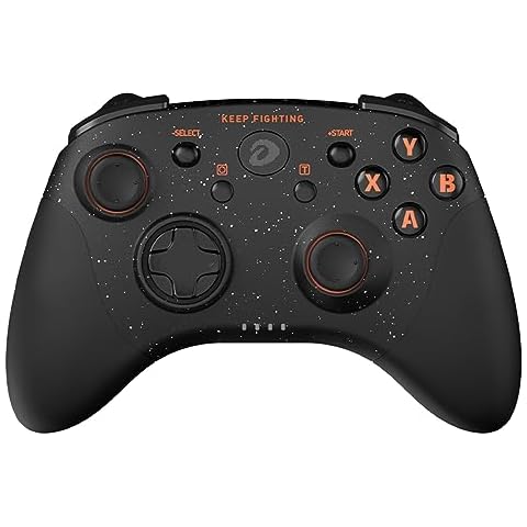 DAREU H101X Wireless Gaming Controller for PC Windows,IOS,Steam,Mac OS,Android and TV,Gamepad with Dual-Vibration One Click Wake up Function Cover