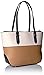 Nine West Reana Tote, Milk/Dark Camel/Black
