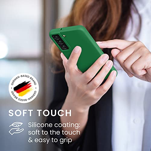 Kwmobile Tpu Silicone Case Compatible With Samsung Galaxy S22 - Case Slim Phone Cover With Soft Finish - Pixie Green #TOP3