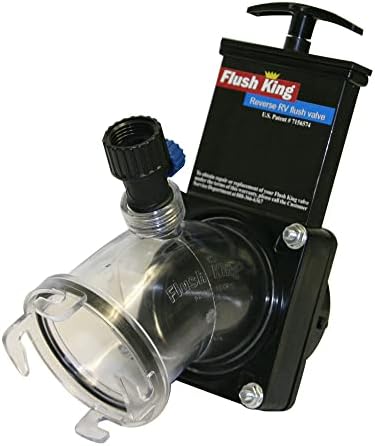 Valterra Flush King™ 45 Degree Reverse Flush Valve Attachment for RV, Camper, Trailer