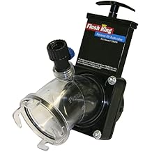 Valterra Flush KingTM 45 Degree Reverse Flush Valve Attachment for RV, Camper, Trailer