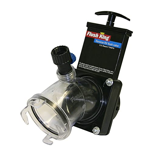 Valterra Flush King™ 45 Degree Reverse Flush Valve Attachment for RV, Camper, Trailer by Valterra - Used condition - US$40.47