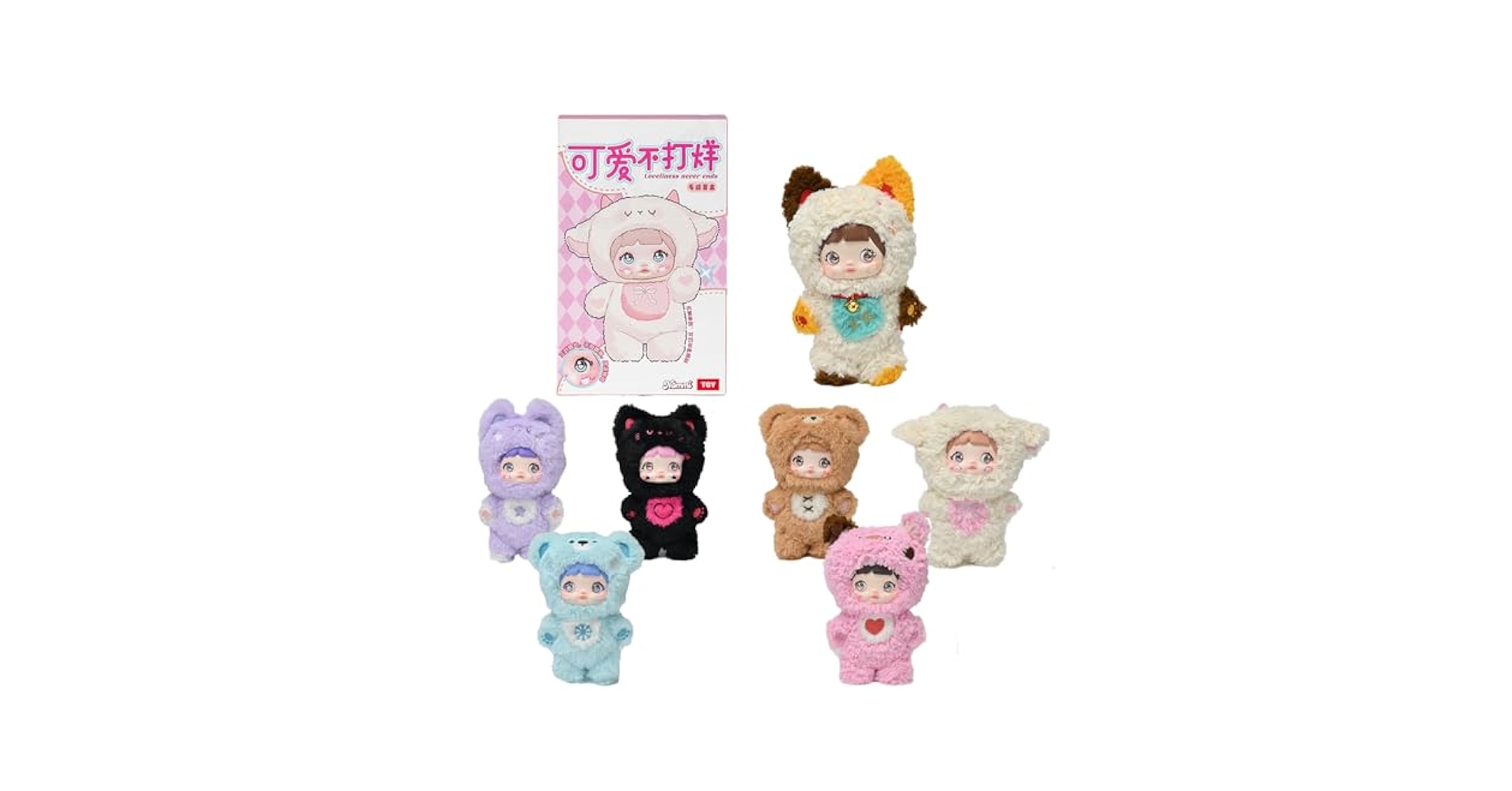 Nommi 可愛不打羊 loveliness never ends 6体セット Amazon.co.jp: Nommi ブラインドボックス、Nommi Loveliness