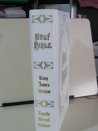 KJV Family Record Edition with Pictorial Dictionary