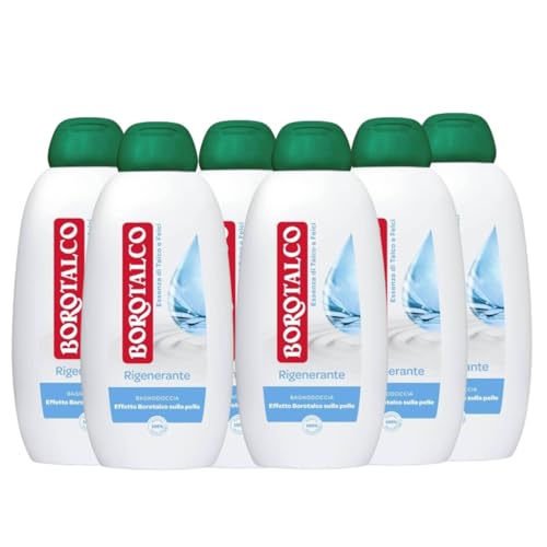 Borotalco Bagnodoccia Rigenerante Essenza Di Talco E Felci 450 Ml (6 Unità)
