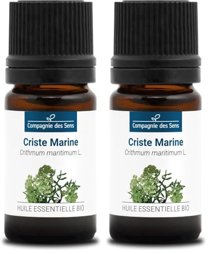 Huile essentielle de criste marine bio chémotypée et intégrale lot de 2
