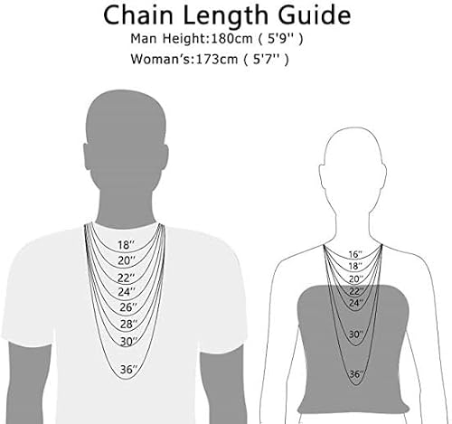 Pdtjmtg 925 Sterling Silver Figaro Chain 3Mm Diamond-Cut Figaro Link Chain Necklace For Men Women 18 Inch #TOP5
