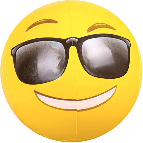 Coconut Float Emoji Beach Ball Sunglasses - Cool Shades Emoji 18 In Beach Ball #TOP3