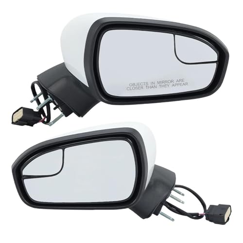 Rétroviseurs extérieurs pour Ford Fusion | Paire de miroirs classiques 3 broches plug-and-play