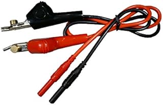 Test Lead Alligator Angled Clip Bed-of-Nails (ABN) to Banana Female Silicone 0.5 m / 19"