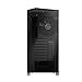 Fractal Design Vector RS Blackout Dark - RGB - Mid Tower Computer Case - ATX - Optimized for High Airflow and Silent Computing - PSU Shroud - Modular Interior - Water-Cooling Ready - Tempered Glass