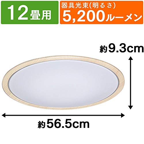 アイリスオーヤマ LEDシーリングライト CL12DL-5.1WFUサムネイル2