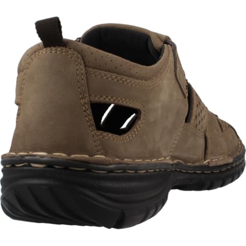 Sandalias Coronel Tapiocca C630 caqui de hombre para caminar fresco 3