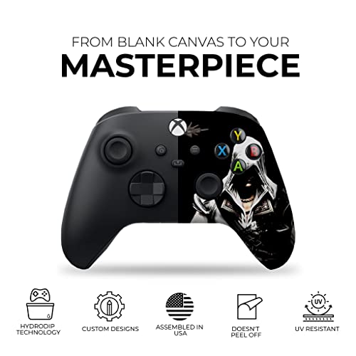 Original X-Box Wireless Controller Special Edition Customized By Dreamcontroller Compatible With X-Box One S/X-Box Series X/S & Windows 10 Made With Advanced Hydrodip Print Technology(Not Just A Skin) #TOP2