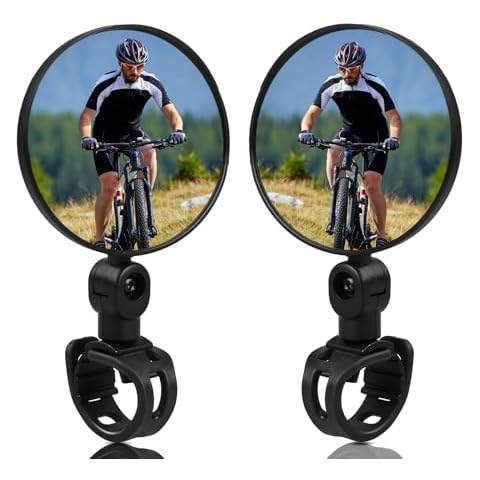 MYHOGOOD Adjustable 360° Bicycle Rear View Mirrors Cover
