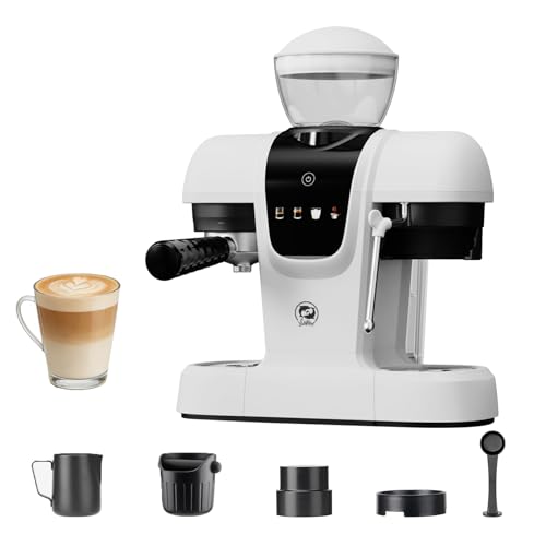 20 Bar Semi Automatic Espresso Machine with Grinder