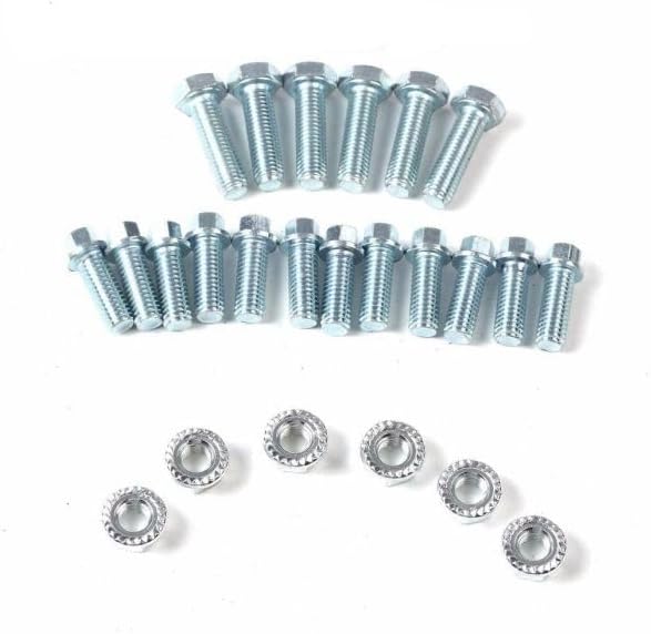 Polished Stainless Steel Long Tube Headers for 1973-1987 Chevy GMC C/K Series SBC 265-400 Engines (C10 K10 K20 C20 C30 K30 Blazer Suburban Jimmy) - 2WD/Lifted 4WD - Requires Header Spark Plugs
