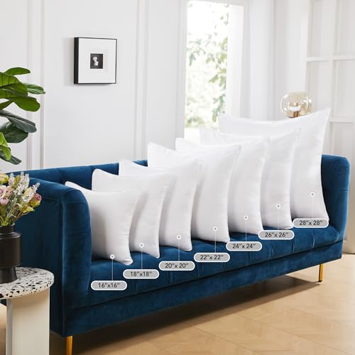 Deconovo USCS15765D-S316 2 Pack 16X16 Pillow Inserts, Square Pillow Sham Stuffer, Decorative Indoor Outdoor Throw Pillow Inserts/Fillers thumb #8
