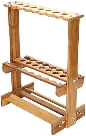 Billiards placement device Solid Wood Storage Racks Pool Cue Racks Floor Stand Fishing Rod Storage Racks Rod Holders Easy To Assemble(23)