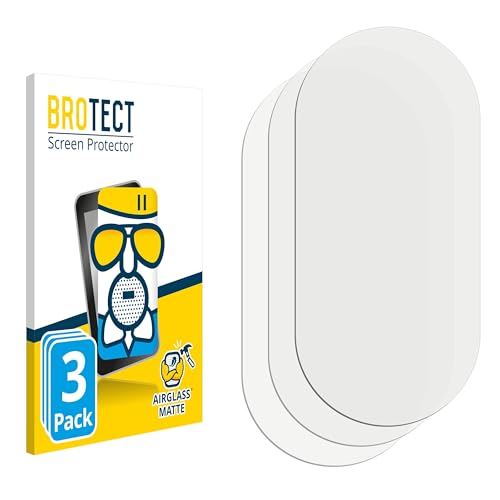 brotect Anti-Glare Glass Screen Protector Matte compatible with Braun ThermoScan 3 (3 Pack) - Anti-Scratch 9H Protection Film