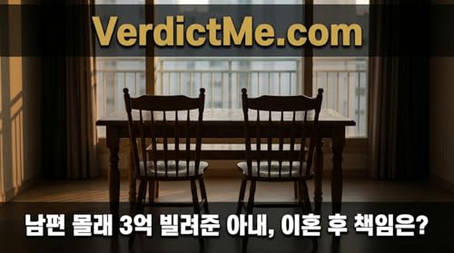 남편 몰래 3억 빌려준 아내, 이혼 후 책임은? Podcast Por  arte de portada