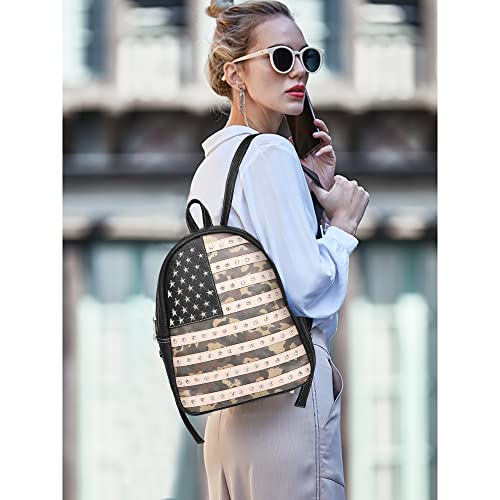 Montana West Women's American Flag Casual Backpacks Travel Daypack Patriotic Concealed Carry Backpack Us04G-9110Gn #TOP1