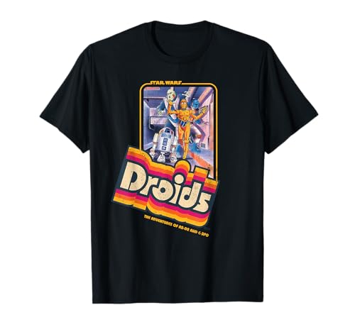 スター・ウォーズ ドロイド R2-D2 & C-3PO ヴィンテージ Tシャツ