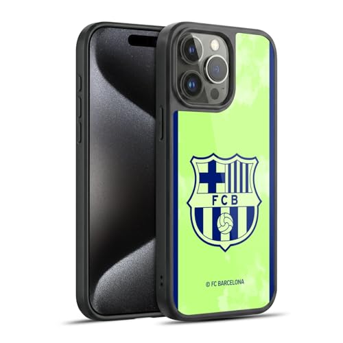 Coque iPhone 15 Pro Max FC Barcelona antichoc en gel renforcé pour supporter le club