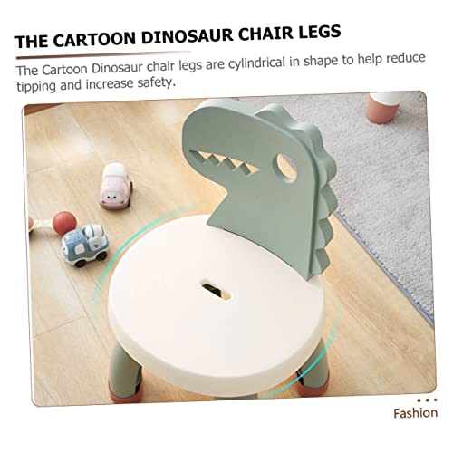 Uldigi Portable Chair Chair Stool Chairs Green Chairs Green Childlike Pp Non- Baby Chairs For Kids Kindergarten #TOP7