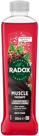 Radox Mineral Therapy Muscle Therapy Bath Soak uniquely blended w...