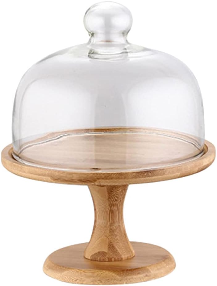 Colcolo Tortenständer-Abdeckung Transparent - Schutzhaube Für Kuchen & Gebäck