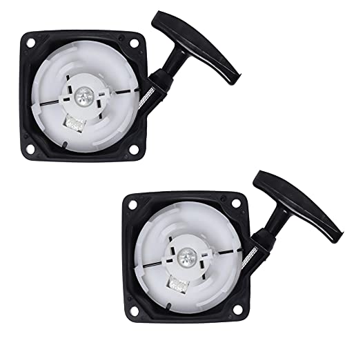 Lanceur démarreur tarière MC43 double ressort robuste pour moteur 52cc lot de 2
