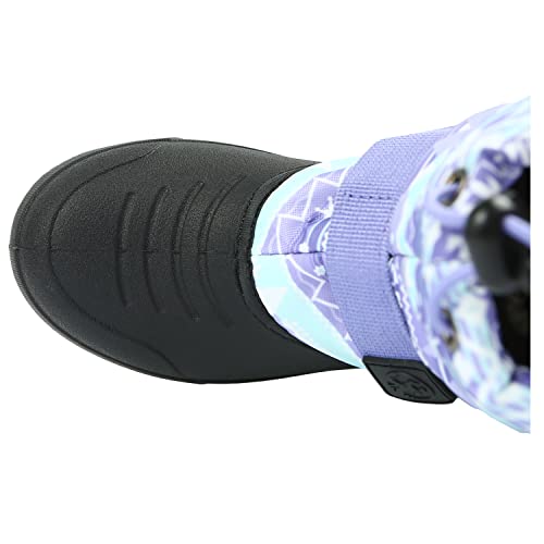 Image of Northside Frosty Insulated Winter Snow Boots for Girls and Boys with Rugged, Water Resistant Nylon Upper, Quick-Drying Lining, Removable EVA Insole, and Durable TPR Outsole