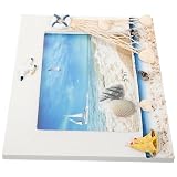 Portafoto: questa cornice portafoto ha un supporto posteriore, quindi può stare in piedi stabilmente sulla scrivania, cornice portafoto da crociera