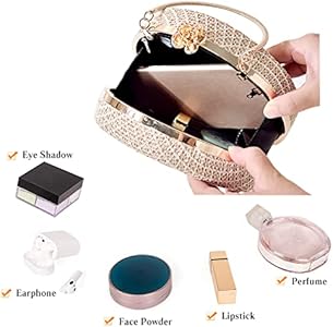 AZURAOKEY Clutch Portemonnees voor dames, formeel, PU-lederen