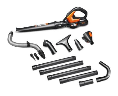 WORX WO7010 Cordless Air Blower/Sweeper/Cleaner Combo Gutter Kit with 32-volt Lithium Battery