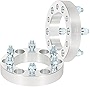 OCPTY 2PCS 1.25 inch 6x5.5 to 6x5.5 Wheel Spacers Adapters 6 lug 12x1.5 Studs Fits for Tacoma for Montero Sport Wheel Spacer