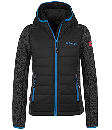 Trollkids Kids Skabu Jacket 152, Dark Grey