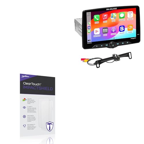 BoxWave Screen Protector Compatible With BOSS Audio Elite BE9ACP.XC - ClearTouch ImpactShield (2-Pack), Impenetrable Screen Protector Flexible Film