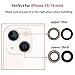 2pcs/Set Sapphire Rear Back Camera Glass Lens Replacement for iPhone 13 & 13 Mini with Preinstalled Adhesive +Repair Toolkit