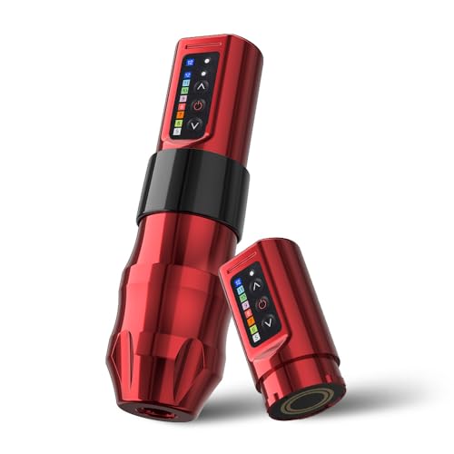 Moteng Wireless Rotary Tattoo Gun + Extra 2000mAh Battery