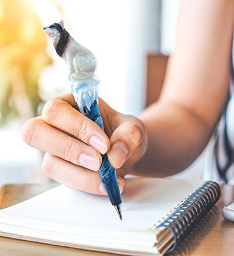 Planet Pens Wild Wolf Novelty Pen - Cute Fun & Unique Kids & Adults Office Supplies Ballpoint Pen, Colorful Wild Life Writing Pen Instrument For School & Office #TOP7