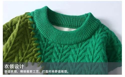 Men's Cotton Knit Sweater Pullover Long Sleeve Warm Autumn Winter Casual Knitted Daily Top4