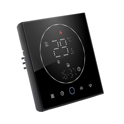 Thermostat intelligent programmable en ABS PC avec écran tactile LED - 3