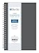 Blue Sky 2017 Weekly & Monthly Planner, Wire-O Binding, Charcoal Cover, 5" x 8", Enterprise (19564)