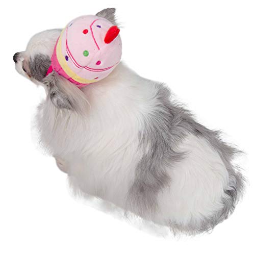 Sombrero cupcake para perro y gato Pet Krewe talla regular miniatura 7