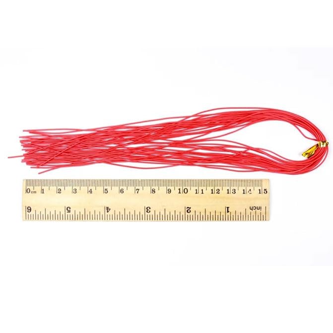 2 pcs Round Silicone Rubber String Fly Tying Legs Fishing Jig Lure Skirts Material