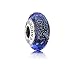 PANDORA Charm 791646 Bead Silver Woman Iridescent Murano Glass Faceted