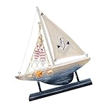 barcos de segunda mano milanuncios Adorno de de escritorio: estilo mediterráneo, adecuado para sala de estar, dormitorio, estudio, oficina y otros lugares, también es una decoración para hoteles junto al mar, centros de mesa rústicos para mesas.